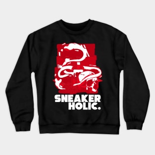 Sneaker Holic Retro Chile Red Art Crewneck Sweatshirt